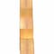 Ekena Millwork Saratoga Rough Sawn Timber Gable Bracket, Western Red Cedar, 36"W x 24"H x 6"D x 6"F, 16/12 Pitch GBW036X24X0606SAR00RWR - alternate 4